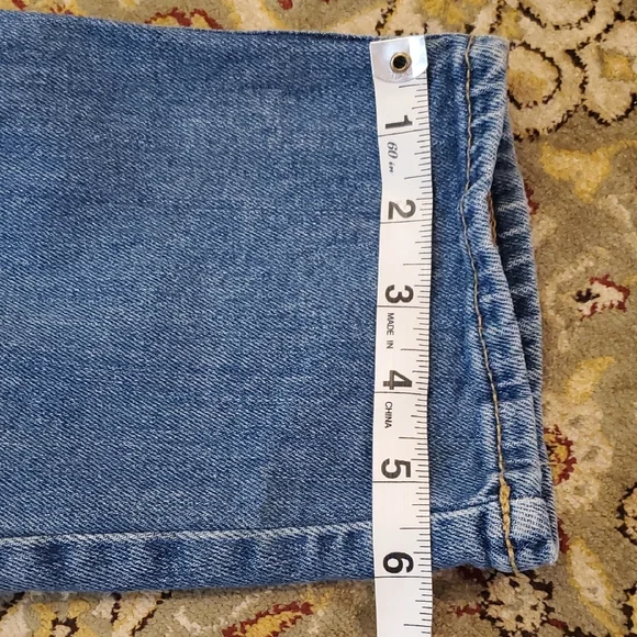 Maternity Old Navy Distressed Overalls Size 14 - Picture 8 of 15